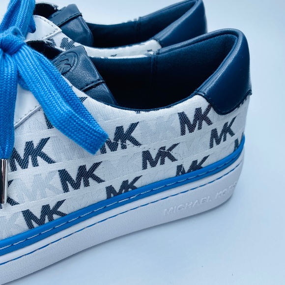 Michael Kors Chapman Lace Up Platform Sneakers Size 11 New without Box Authentic - Picture 7 of 10